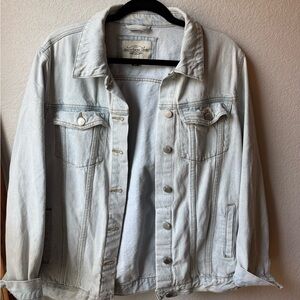Oversized Denim Jean Jacket